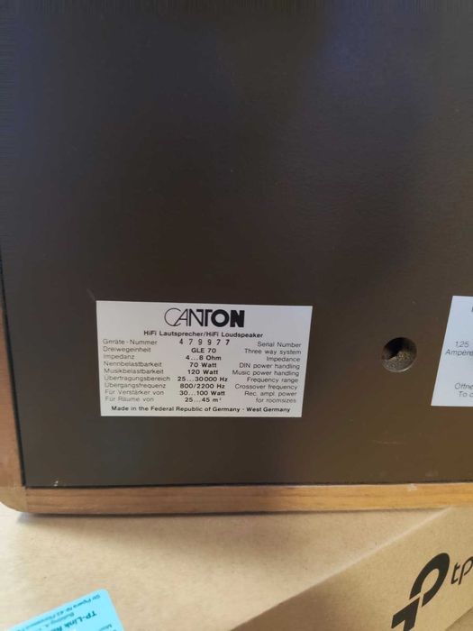 Set Difuzoare Canton GLE70 HiFi