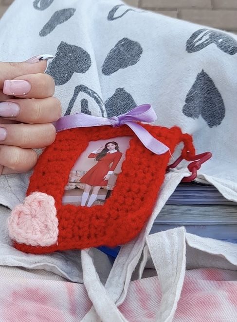 Breloc pentru photocard HANDMADE