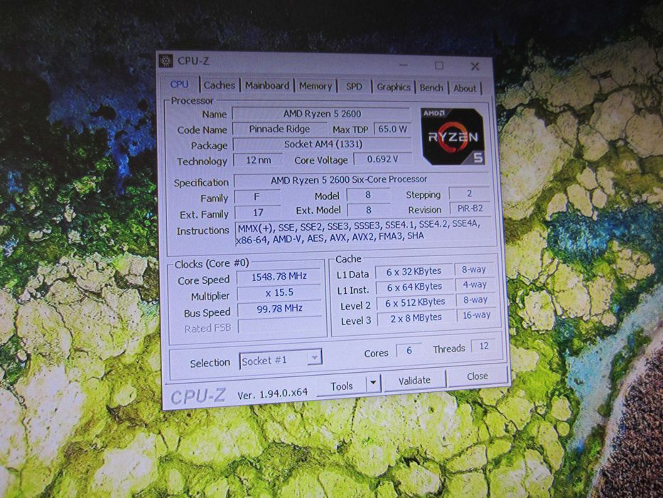 Гейм Ryzen 5 2600, 16GB с  GTX1070  , 256GB NVMe 500GB HDD