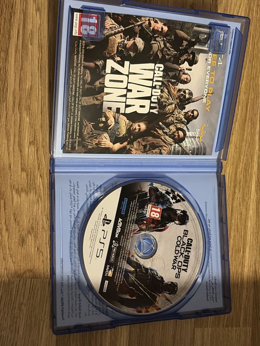 диск на пс 5 «CALL of DUTY BLACK OPS COLD WAR»