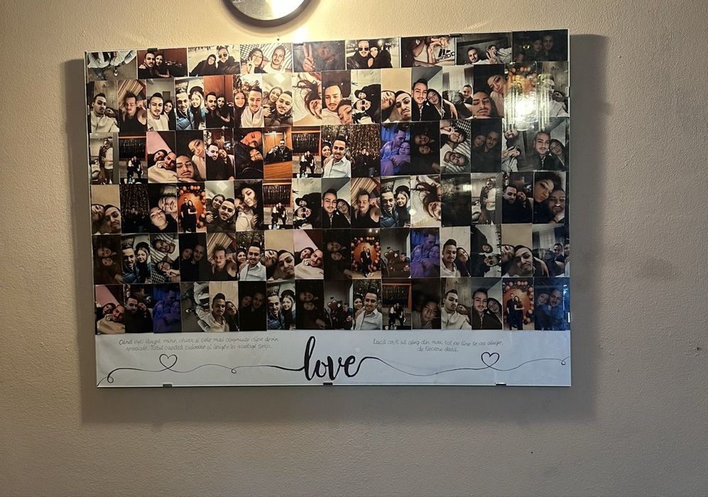 Tablouri personalizate | Rame foto clip cu sticlă sau plastic