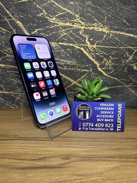 Iphone 14 Pro Max 128Gb / Garantie 2 ani Centrul de Telefoane / Rate