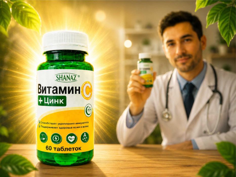 VITAMIN C + ЦИНК 60ta tabletka