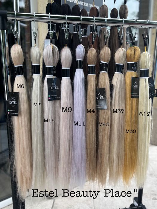 100% Канекалон за плитки , коса за плитки най-висок клас