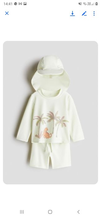 Vand costum de baie copii h&m marimea 98/104