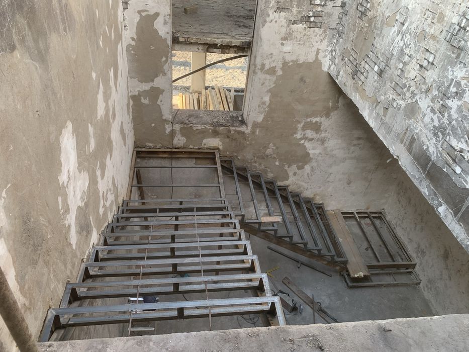 Лестница . Изготовление каркаса