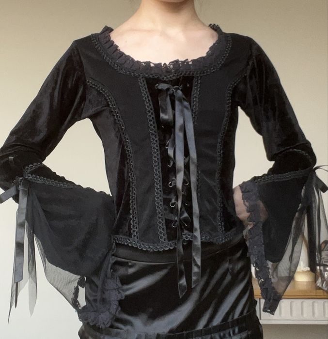 Топ готический размер S