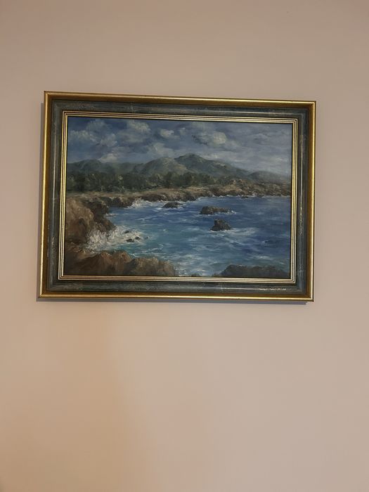 Tablou pictura in ulei cu semnatura