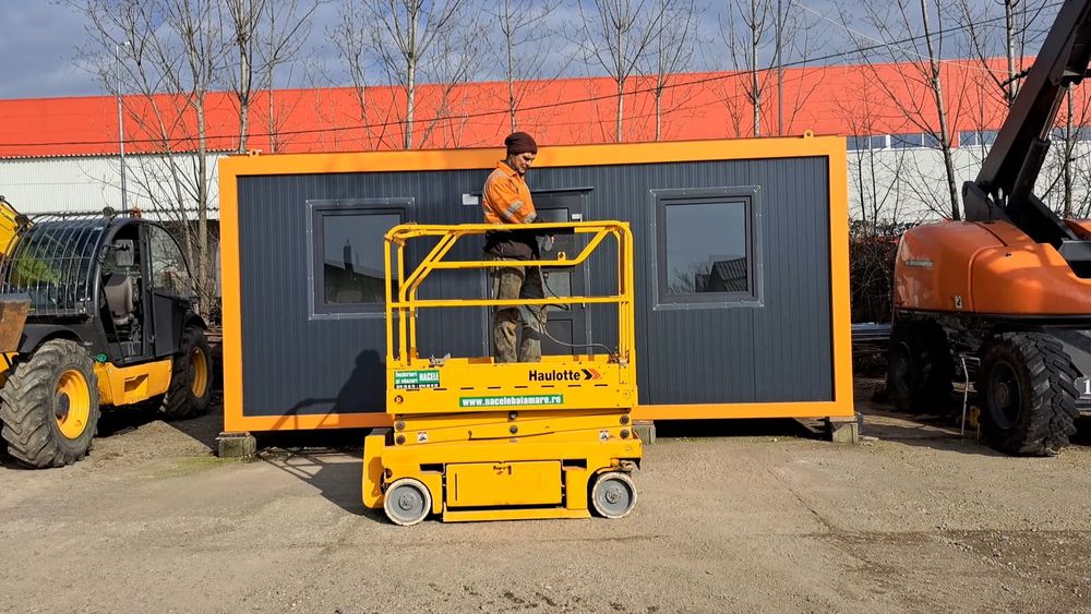 Nacele electrice de vanzare 8m, 10m, 12m, Haulotte JLG Genie, an 2012, second hand, incepand de la 5200 euro, vindem in rate