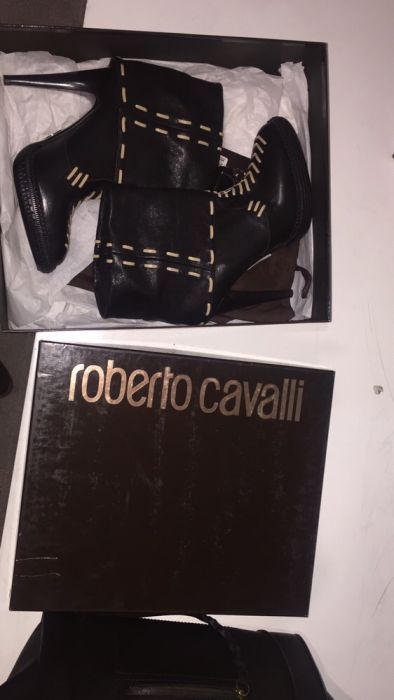 Roberto Cavalli сапоги оригинал кожа