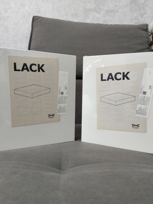 2 шт., настенная полки IKEA LACK.