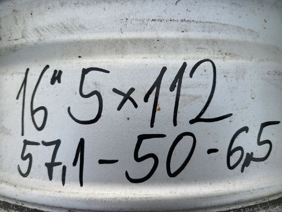 Лети джанти 16 5х112 ,ЕТ50 , 6,5J , VW ,Seat ,Skoda