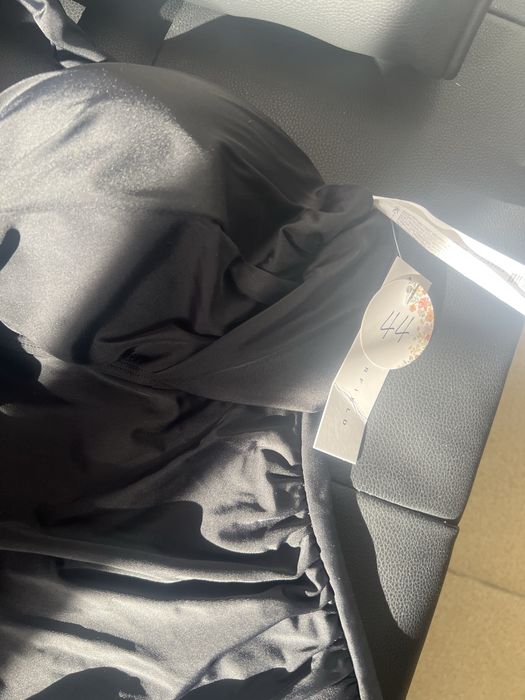 Черен цял  бански