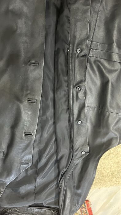 Дубленка кожанная