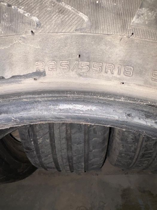 Летние шины 225/55 R18 — б/у