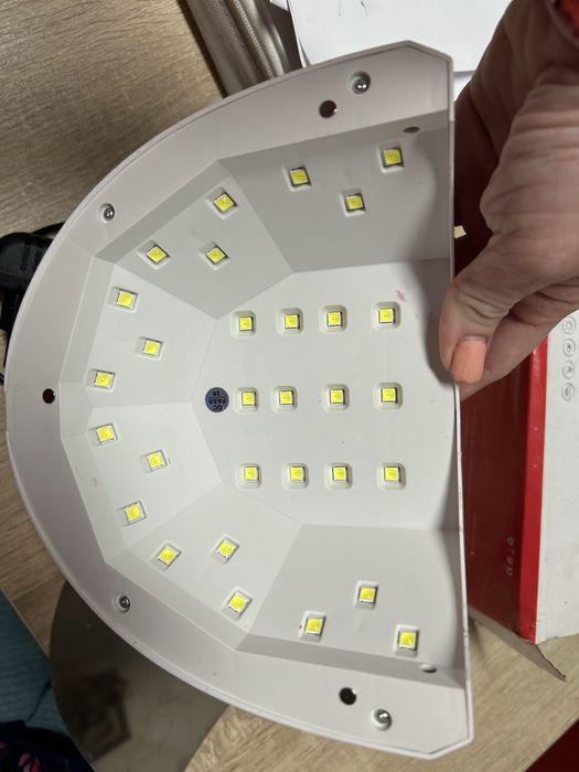 Set lampa led + pila electrica manichiura + pedichiura