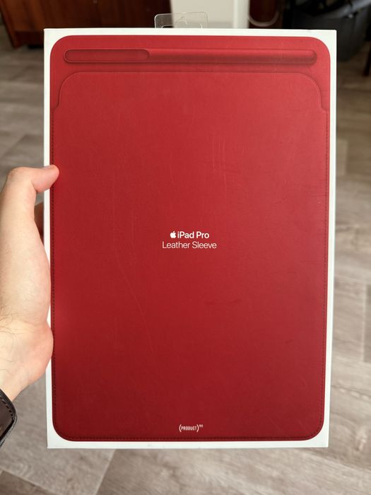 Leather Case Sleeve (iPad Pro 10.5) {Product RED}
