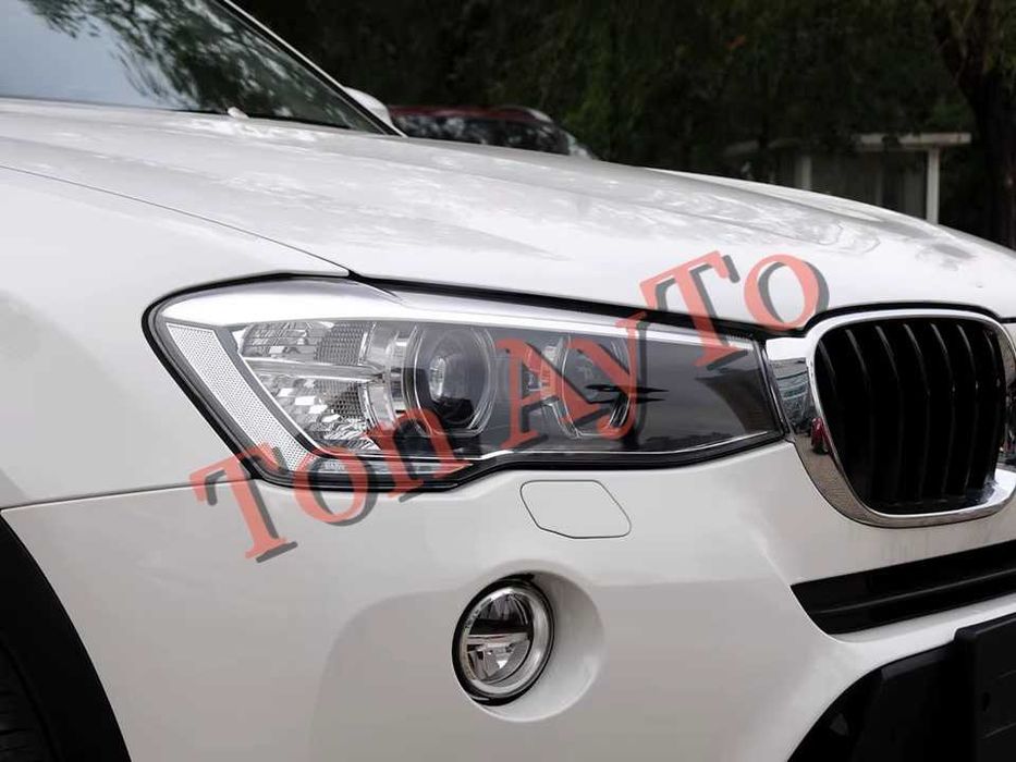 Стъкла Капаци Фарове БМВ BMW X3 F25 LCI / X4 F26 2014 - 2018 Стъкла Фарове Комплект