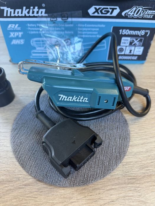 Акумулаторен ексцентършлайф Makita BO002CGZ, XGT, 40 V, 150 мм