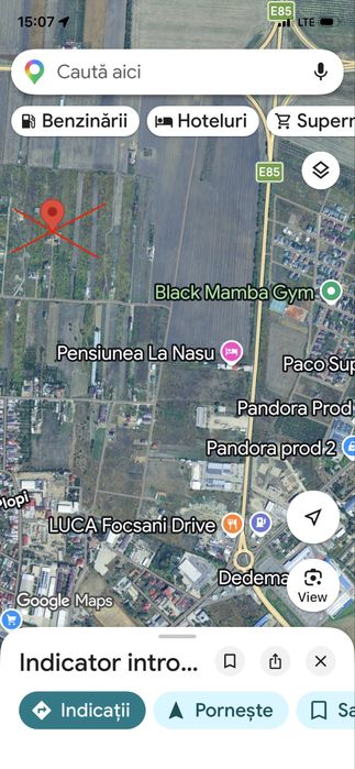 Teren Focsani. Intravilan, zona de Nord.