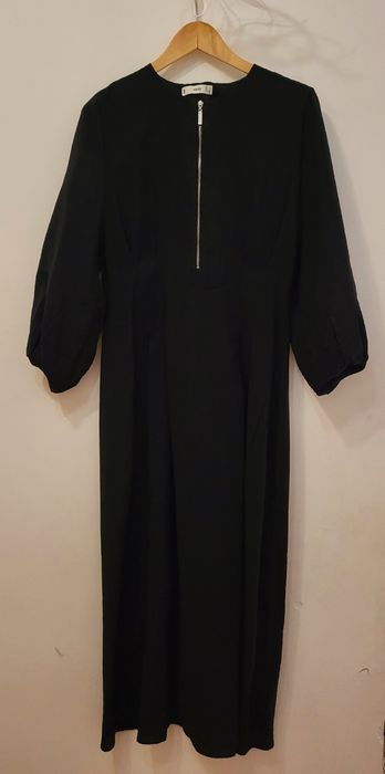 Черное платье манго