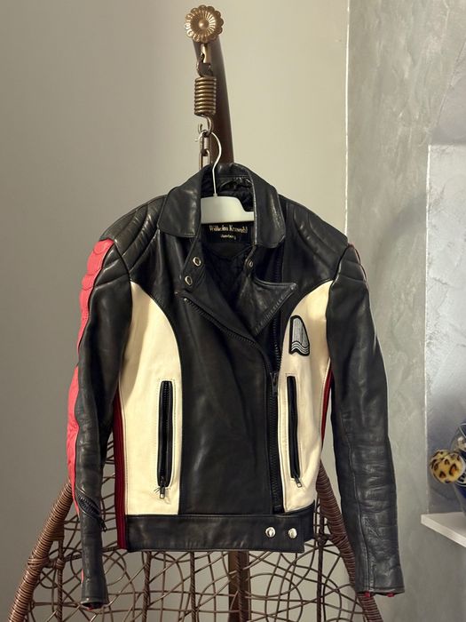 Costum moto damă piele: Wilhelm Krawehl Hamburg, Hein Gericke