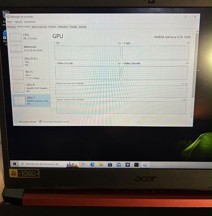 • Acer NITRO  5 •  SSD 1tb • gaming •