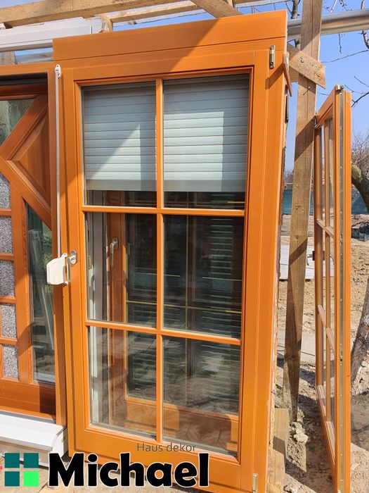 Termopan lemn masiv cu rolete,GAULHOFER,Austria( Nadine 8653,8054)