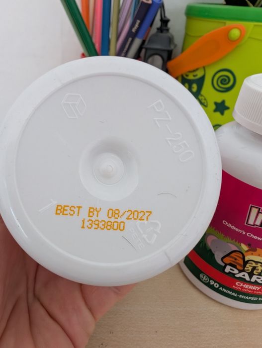 Витамини за деца, Inner ear