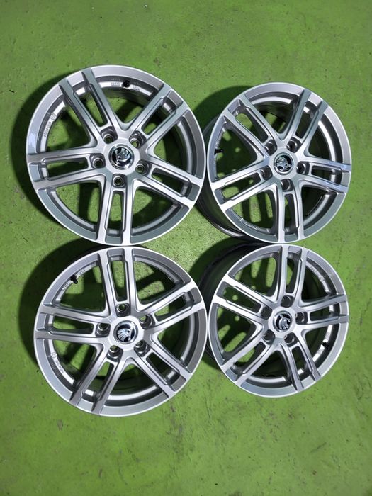 16 5x112 Skoda Octavia лети джанти 5 112 шкода Vw Audi Seat