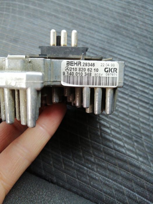 Реастат печки, мерс 210