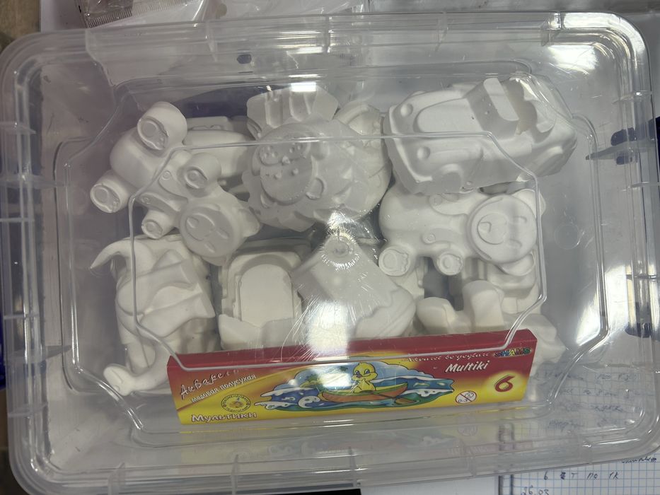 Гипсовие фигурки для детей