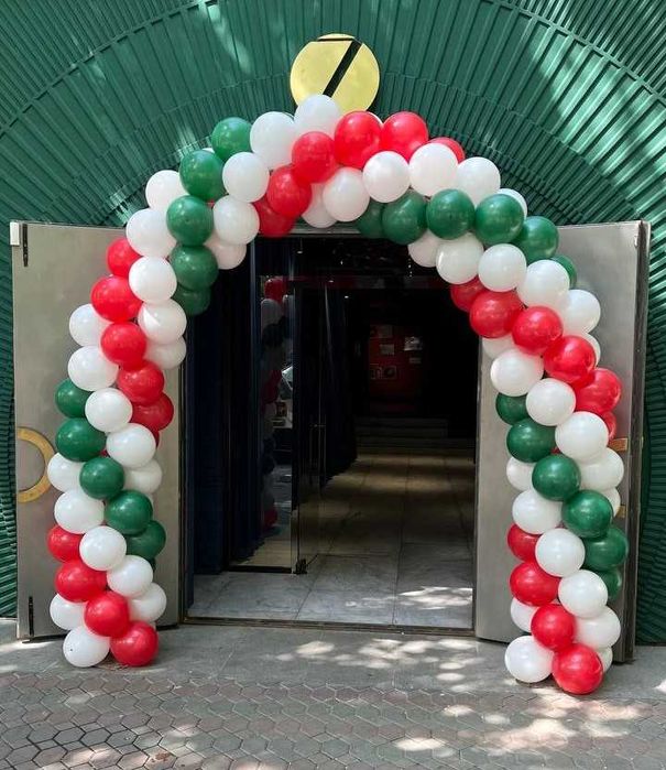 Арка из шаров на открытие