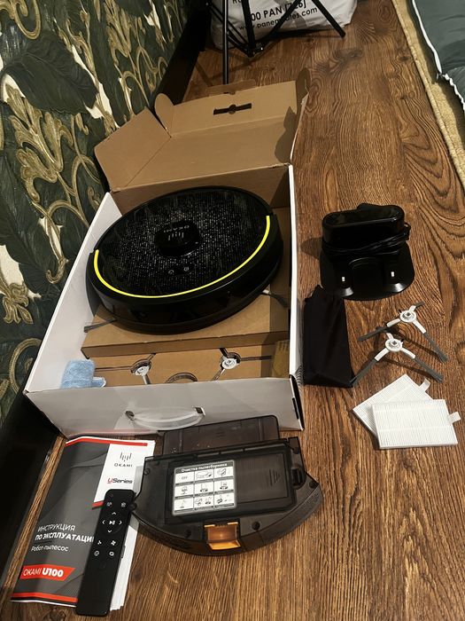 Робот-пылесос OKAMI U100 Laser черный