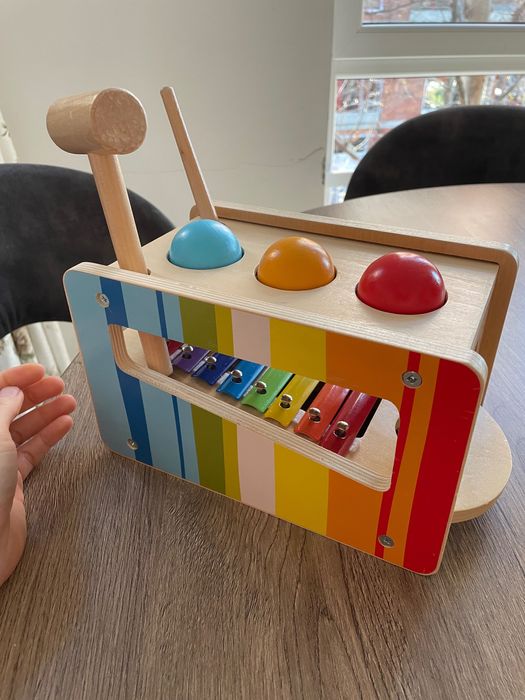 Дървена Монтесори играчка