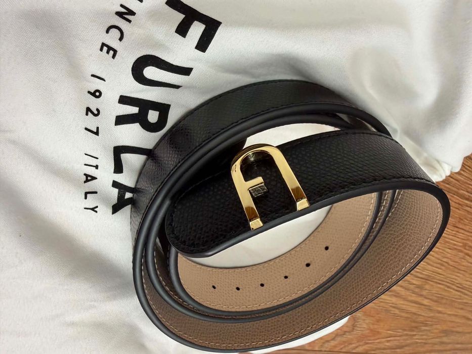 Колан Furla двулицев 85см