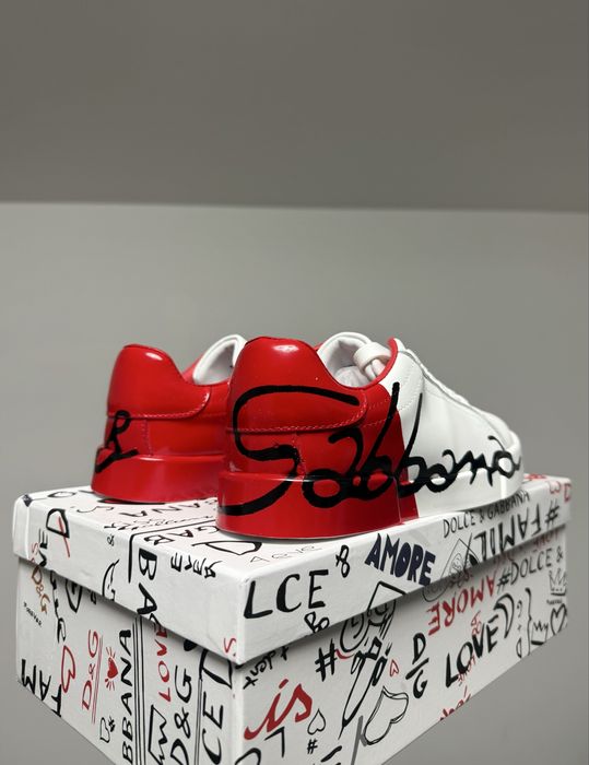 Dolce Gabbana Portofino Red White