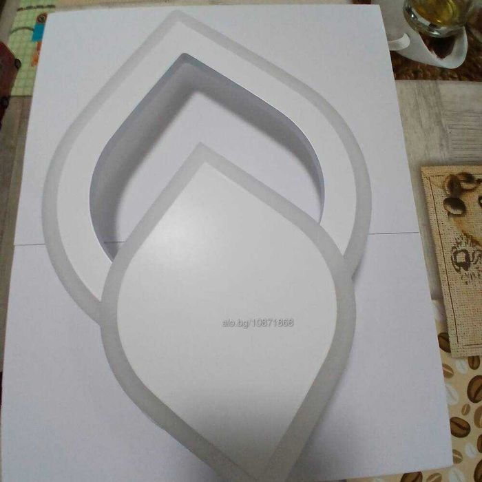 Led лампа за стенен монтаж 20W/230V 6500K бяла