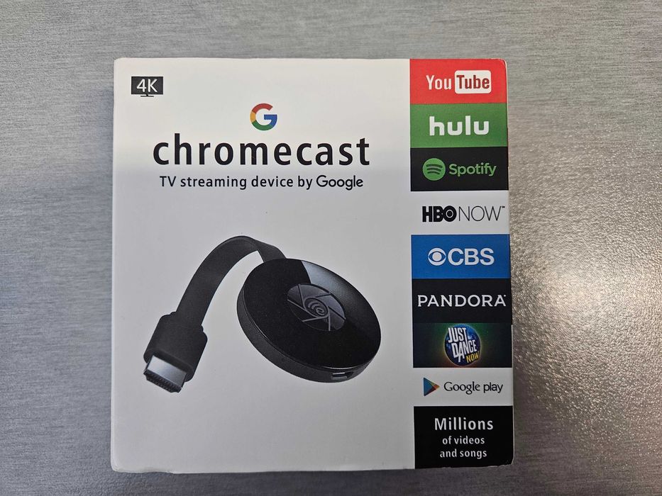 Chromecast Smart TV безжично свързване на телефон