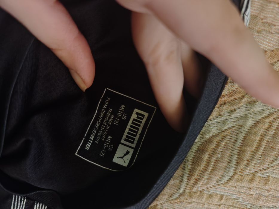 Черна тениска Puma