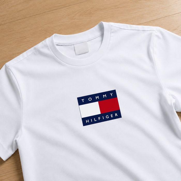 Tricou barbati alb L