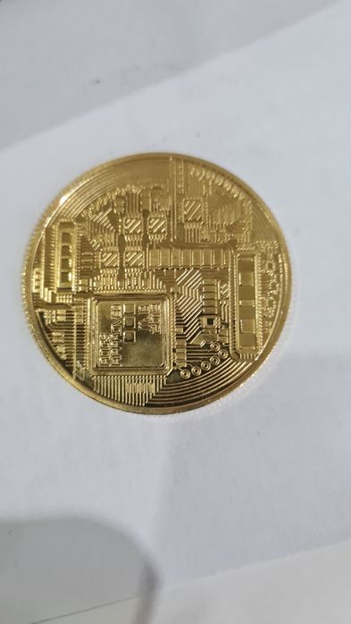 Биткоин, биткойн  сувенирная монета