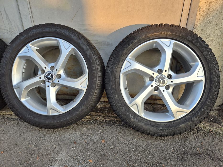 Roti iarna Originale Mercedes GLA W156 X156 18 toli