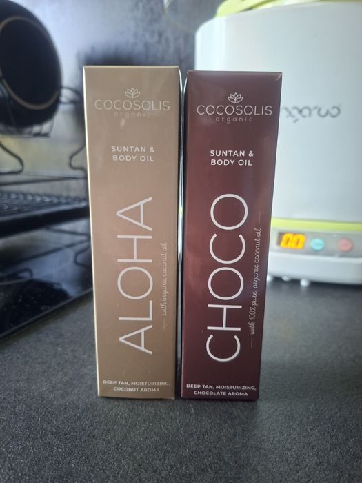 CHOCO Suntan & Body Oil & ALOHA Suntan & Body Oil COCOSOLIS