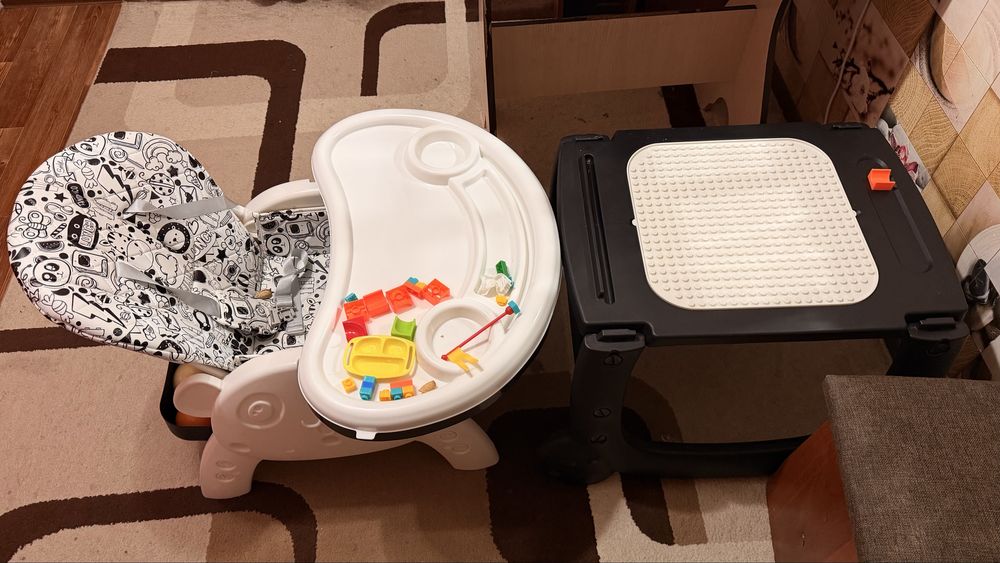 Детски столик 2в 1