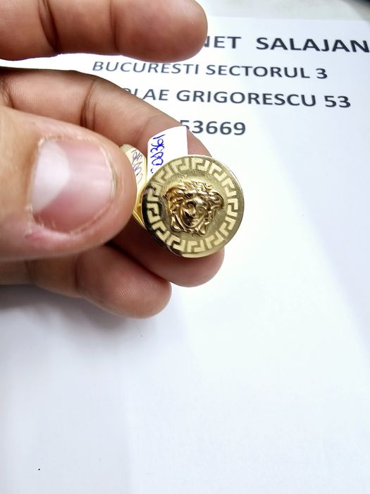 Vand cercei din aur 14 k 4.28 g cod 361