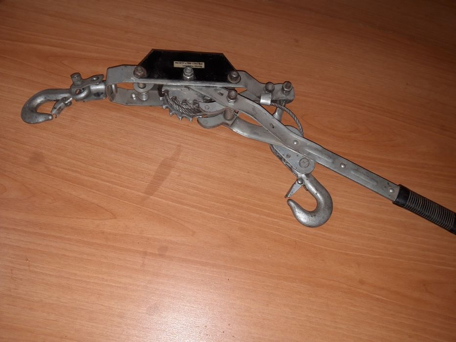 Рычажная лебёдка и инструменты