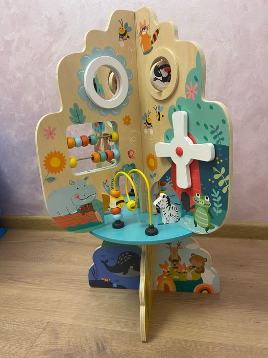 Активна маса за бебета и деца, активен център