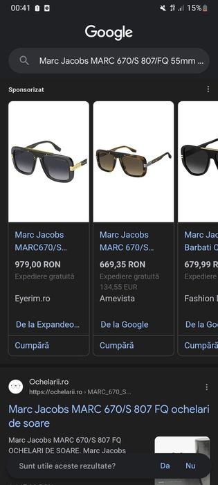Ochelari Marc Jacobs