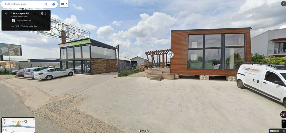 Teren 1.149 mp cu Cladire de Birouri P+1, Poziție Strategică în Catelu